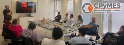 Imagen de Charlando con empresarios de Salta